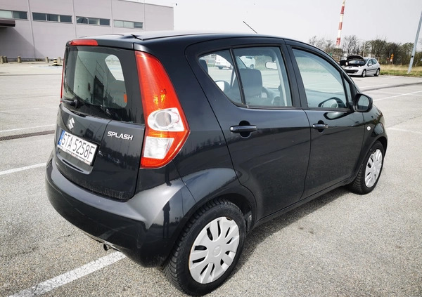 Suzuki Splash cena 13900 przebieg: 180000, rok produkcji 2010 z Jastarnia małe 106